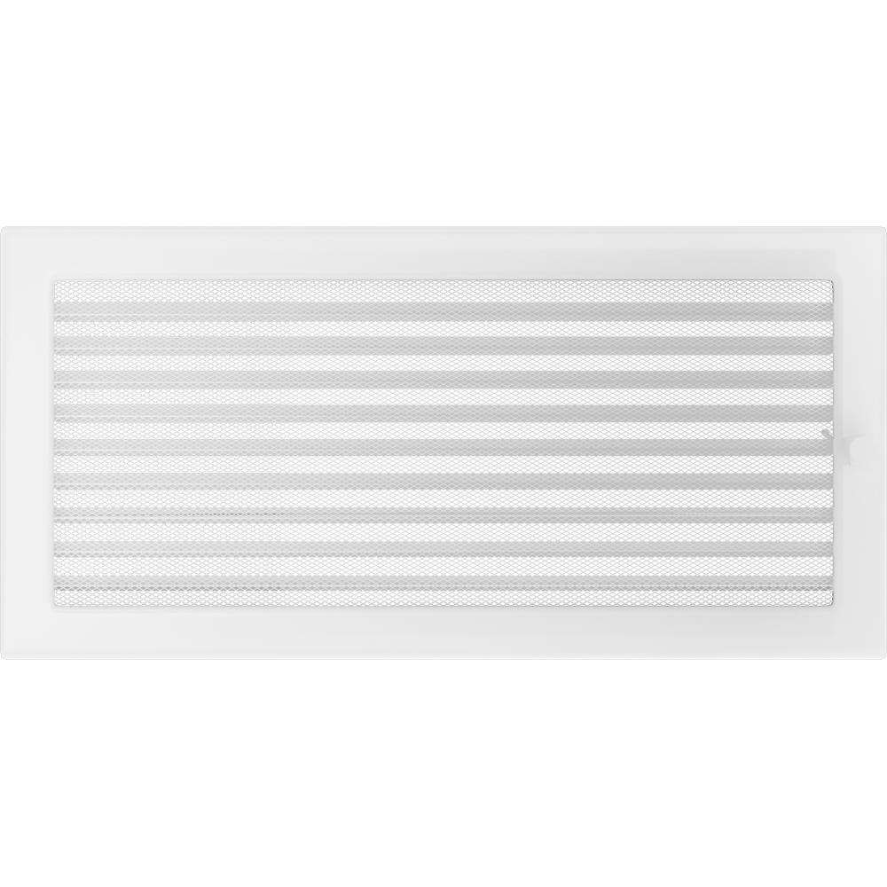 Vent Cover 22x45 White with Blinds