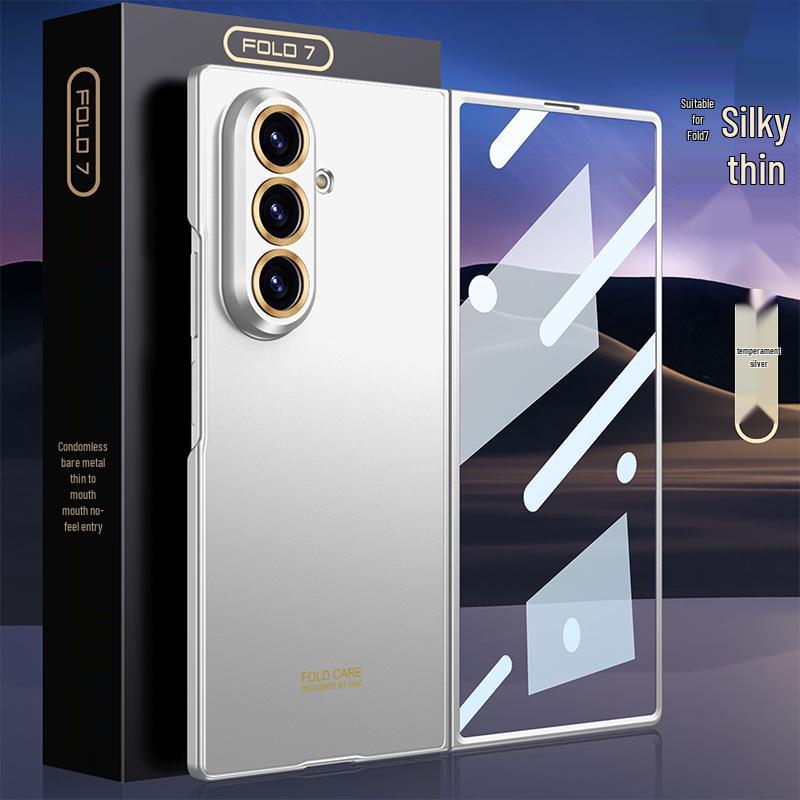 Samsung Z Fold 7 Ultra-thin Hard Protective Case with Integrated Film