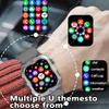 New Men's BT Call Smart Watch LED Flashlight Outdoor Sports Fitness Tracking Smartwatch Wristwatch Health Monitoring Watch
