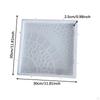 Concrete Brick Model Decorative Square Stepping Stone Paver Floor Tile Form for Walkway, Patio,