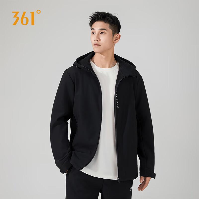 361° Unisex Water-Repellent Hooded Fleece Jacket