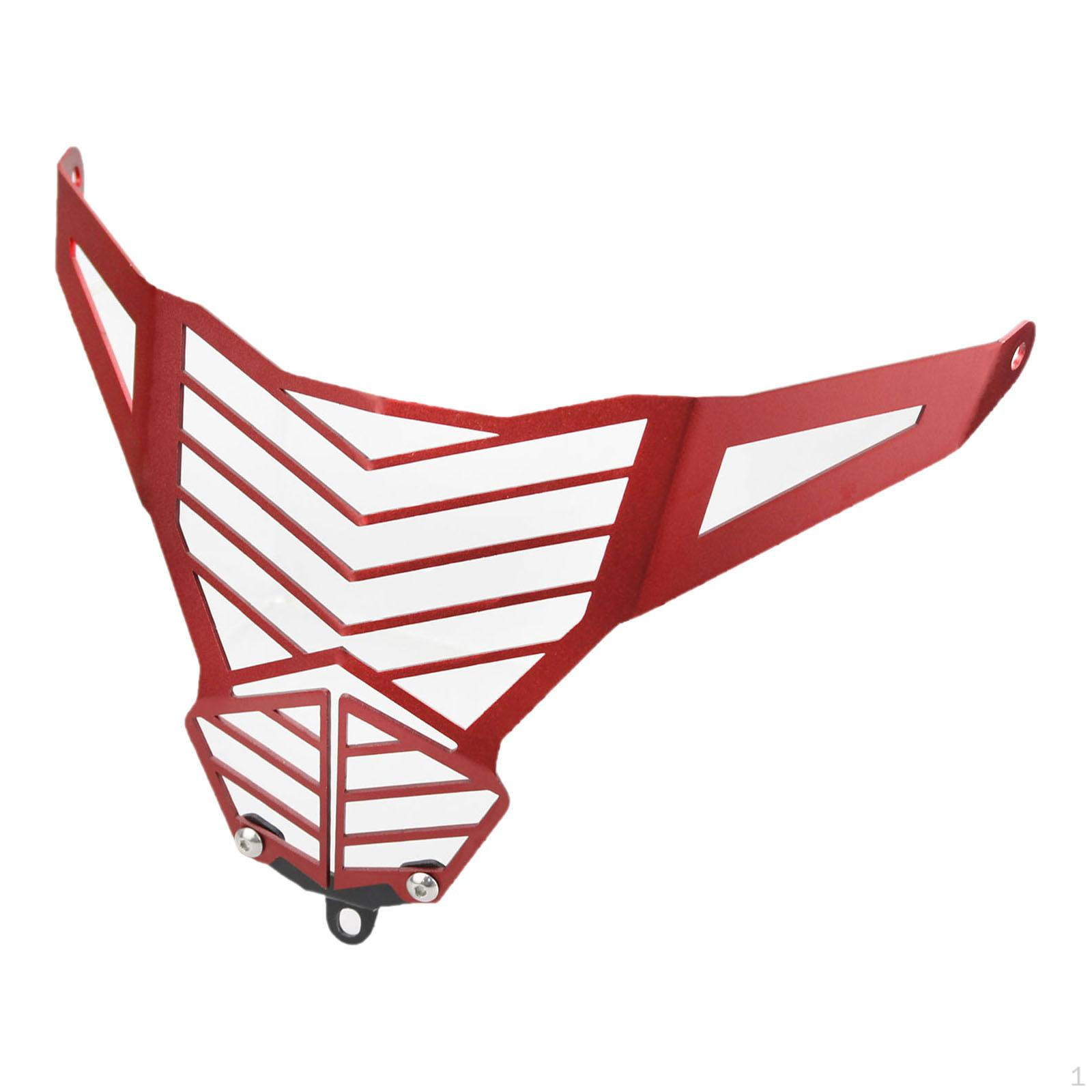 Защитная крышка передней фары, передняя решетка, аксессуары для мотоциклов, замена запасных частей красный