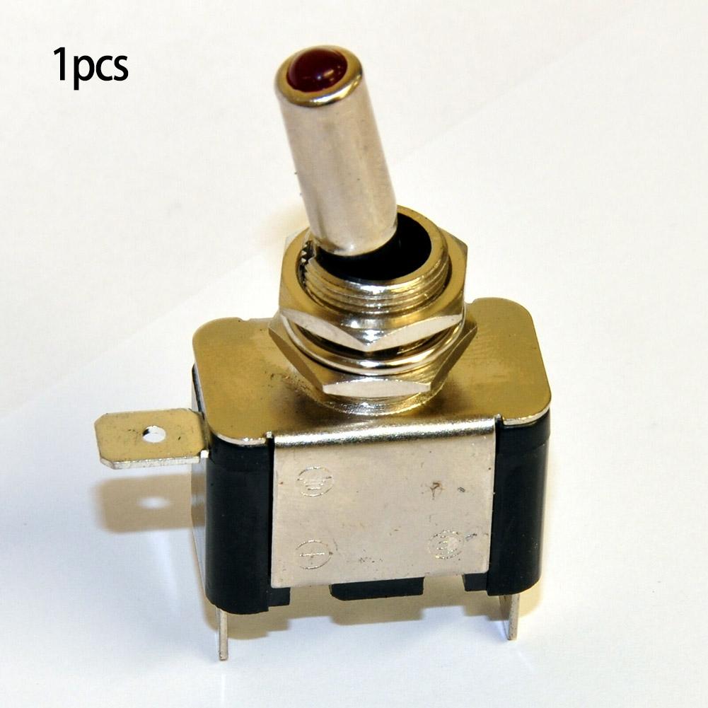 Premium 12V Illuminated On/Off SPST Toggle Switch for Car Boat Race Rally