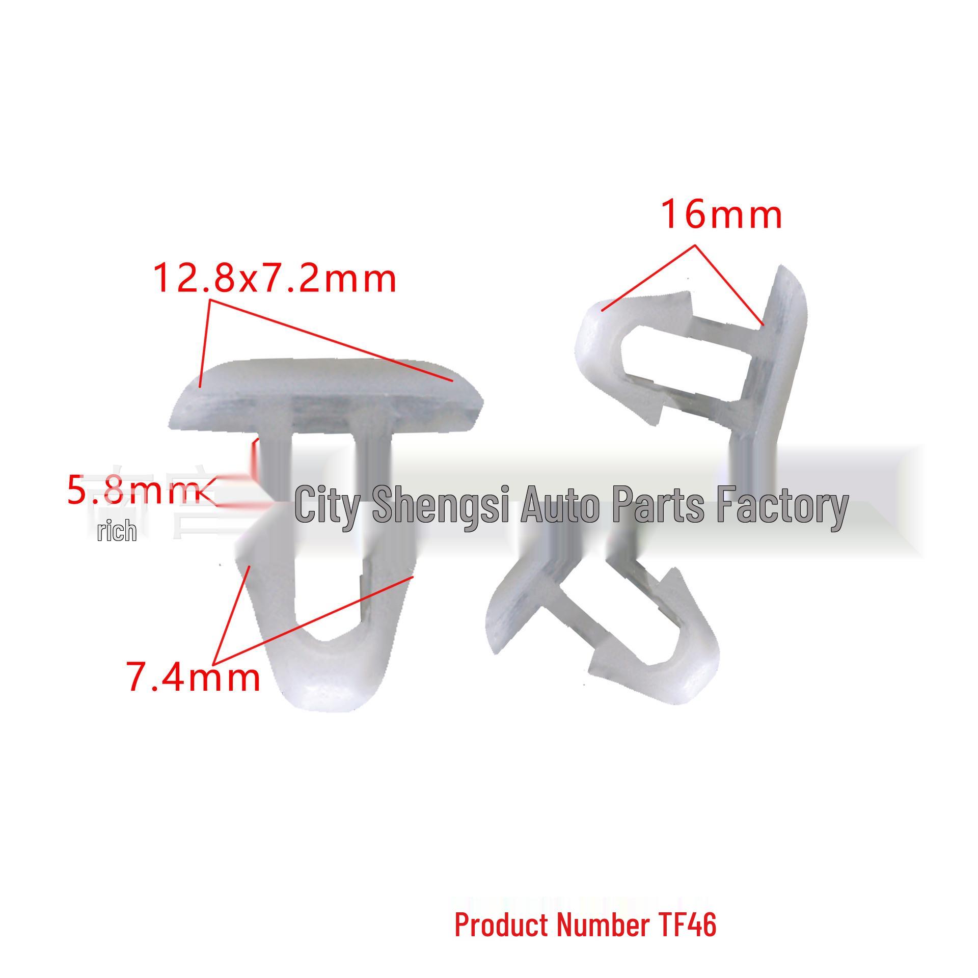 

Honda Toyota Car Seal Strip for Door & Window Soundproofing with Fixing Rivet Clips & Buckles 10000 pcs