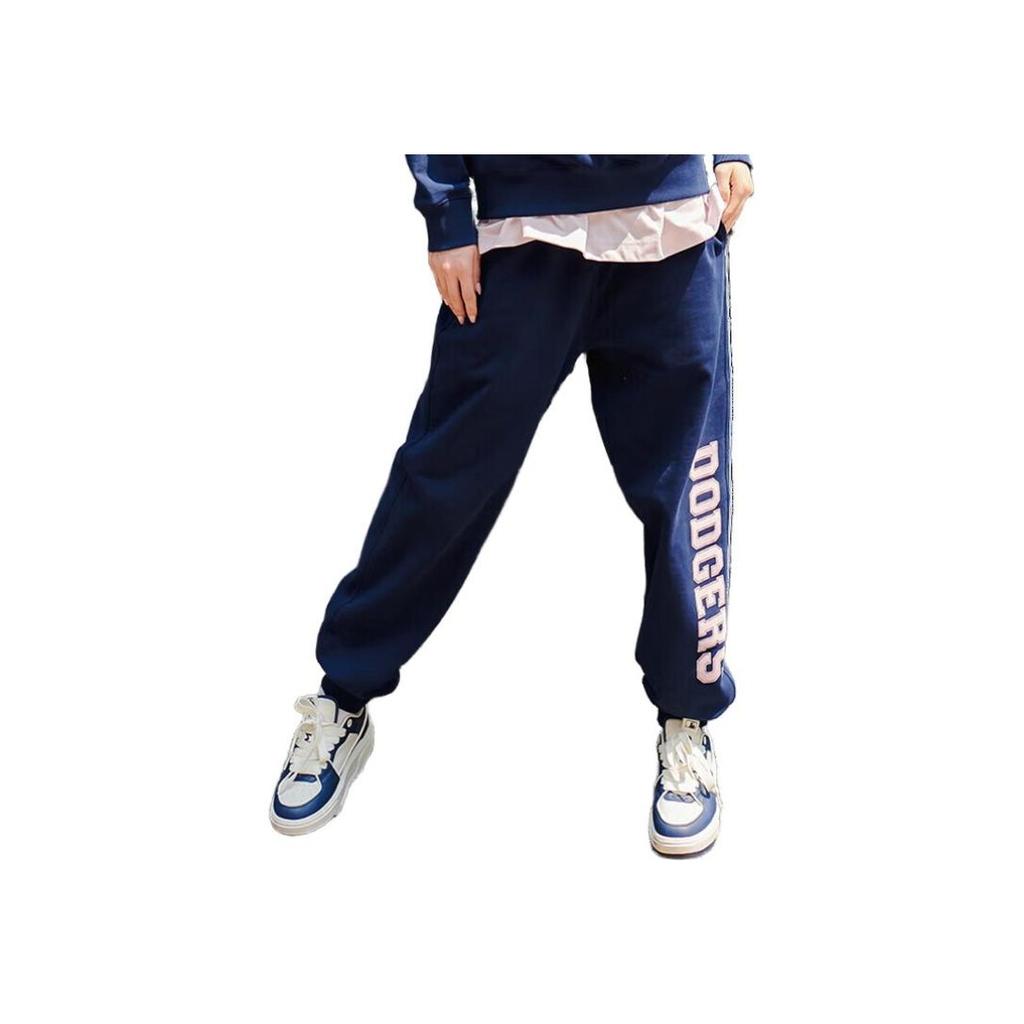 New MLB Los Angeles Dodgers Casual Pants Unisex Navy Blue 3APTV0134-07NYS