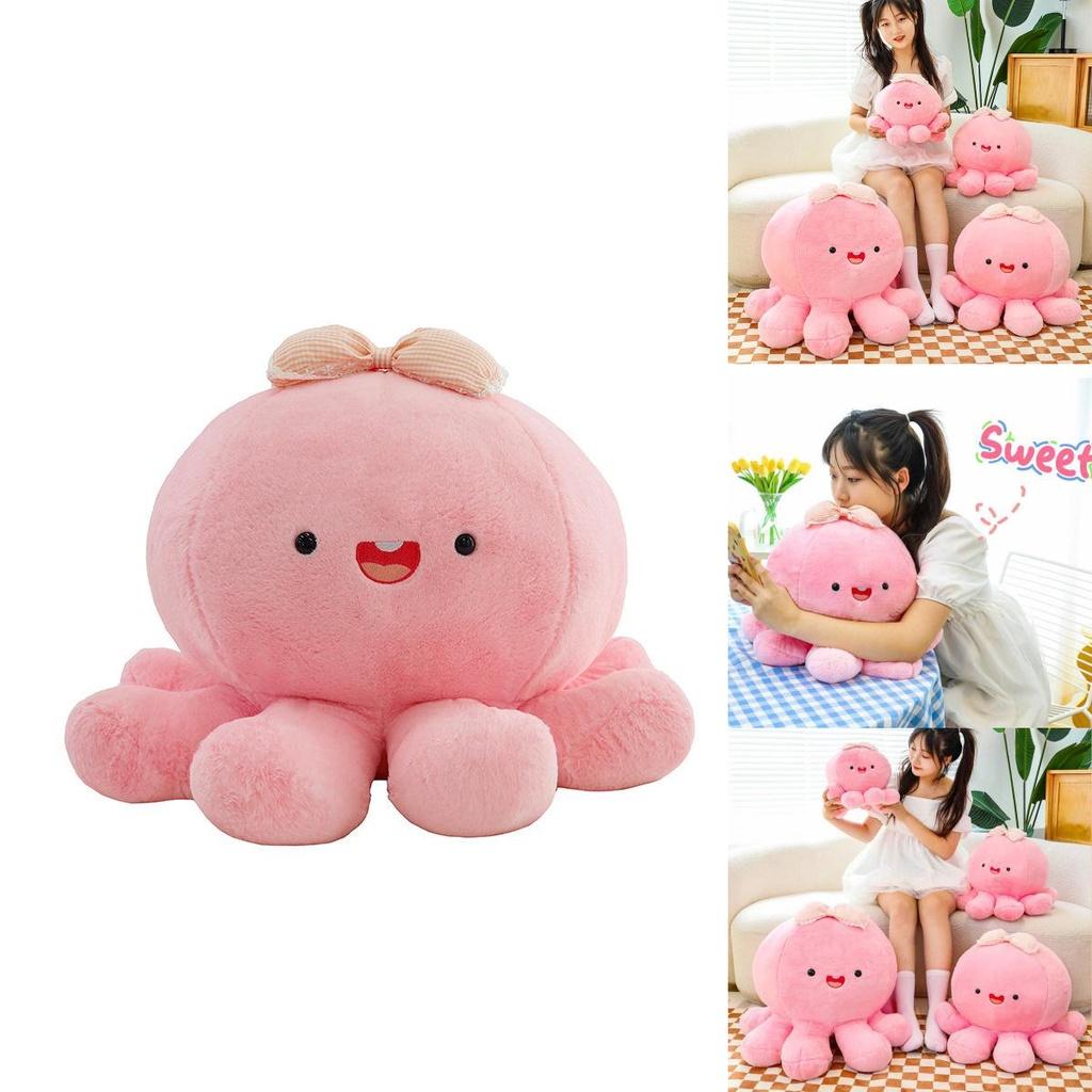 Cute And Adorable Octopus Plush Toy For Window Display And Pillow Decoration Wholesale