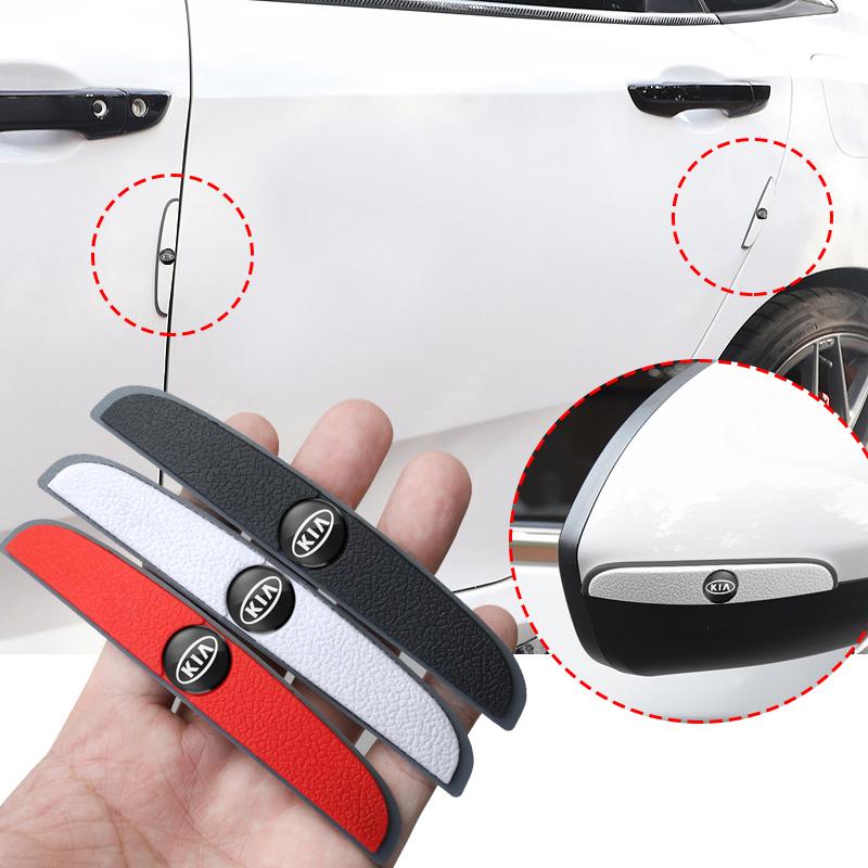 4 Stück Auto Anti-Kollisionsleiste Autotür Kratzschutz Aufkleber Für Kia Morning Picanto Rio Stonic Sportage Ceed Optima F