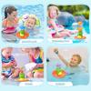 Baby-Badespielzeug, leuchtendes Krokodil Wassersprühspielzeug, mehrere Wassersprühmodi, Badezubehör Geschenke für Kinder