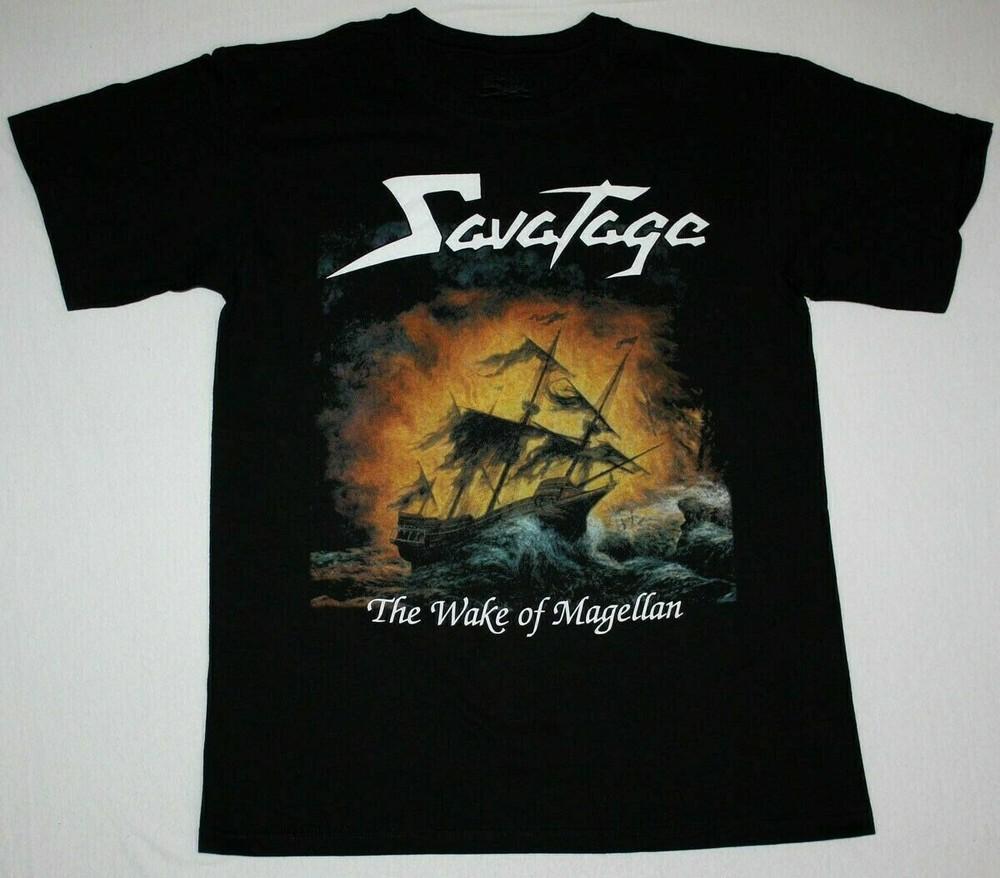 SAVATAGE THE WAKE OF MAGELLAN97 BLACK T-SHIRT XL