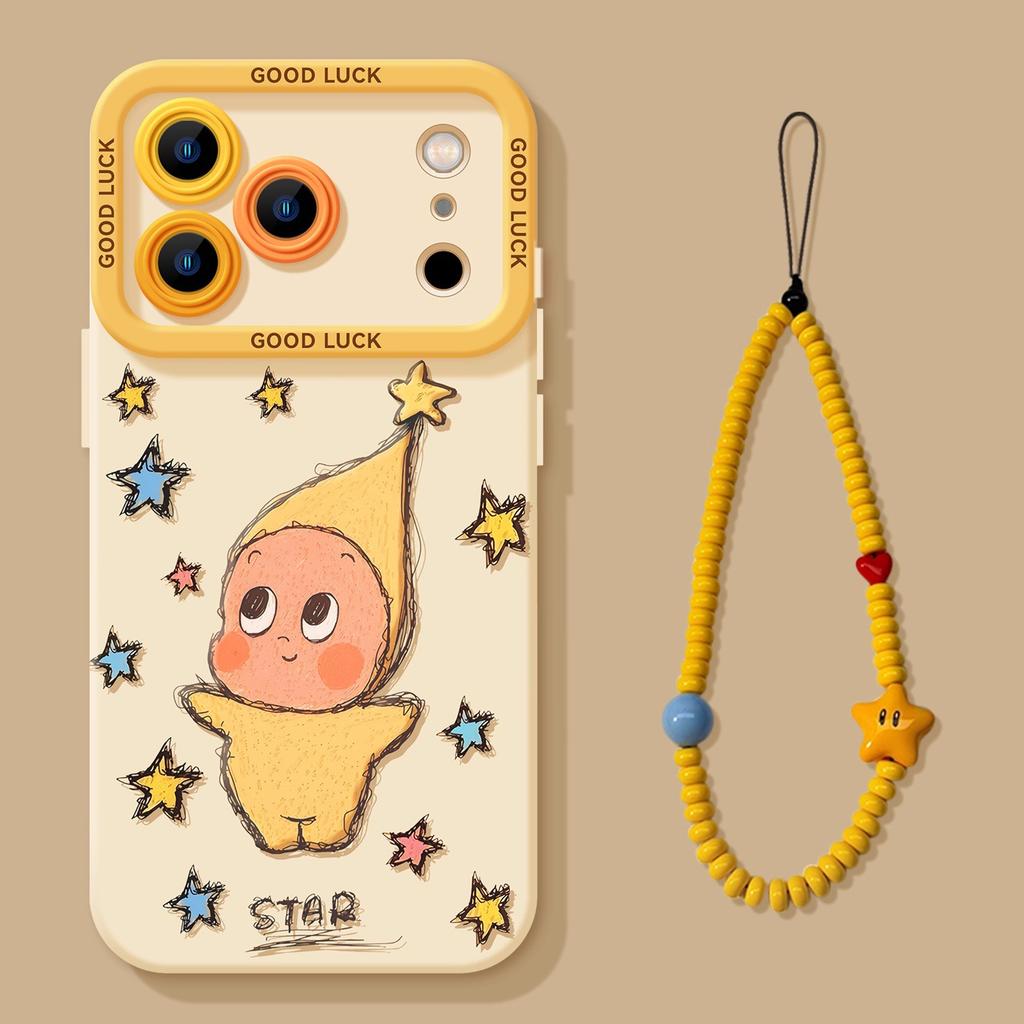 Apple Mobile Phone Case 17 Doll Suitable for iPhone16promax Girls High-value Magnetic Suction Bracket Soft Case