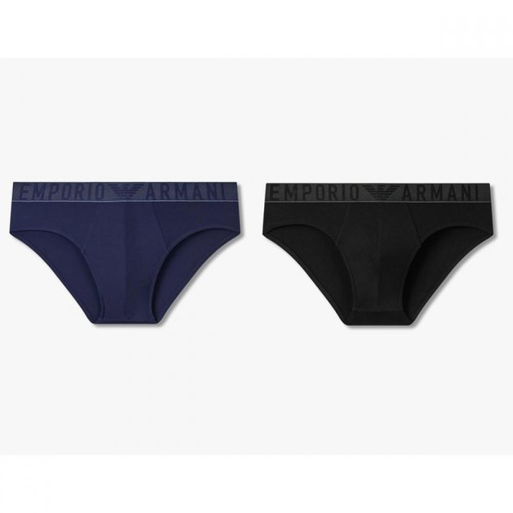 Emporio Armani Men S Nylon Brief 2 Piece Set With Jacquard 0815311017 0815311018 S(95)