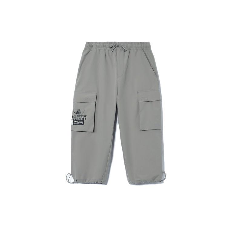 Li-Ning x Star Wars Graphic Cropped Pants Grey Men s AKQR115-1 XL