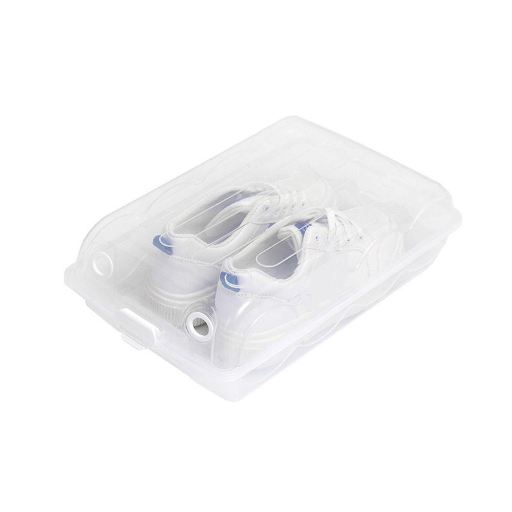 Thickened Shoe Box Transparent Dustproof Shoebox Durable Household Storage Box