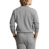 Polo Ralph Lauren Solid Color Logo Pattern Embroidered Crew Neck Long Sleeve Sweatshirt Men Sweatshirt Steel-Gray MNPOKNI16823445-020