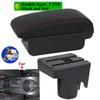 For Volkswagen Golf 6 Armrest Box For VW Golf 6 Golf 5 Mk6 MK5 Jetta 5 Car Armrest For VW Sagitar Storage Box Interior details