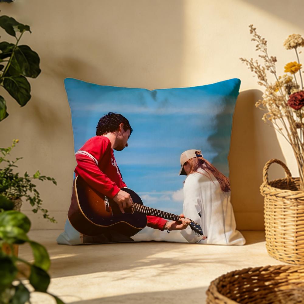Hot JJeremy Zuckerning Cushion Cover Versatile DoubleSided Pillow Case Fit for Sofa Bed Car Daily Decor