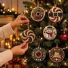 6Pcs Full Drill DIY Christmas  Painting Kit  Christmas Party Decor