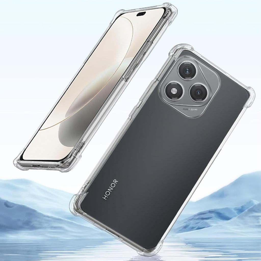 TPU Transparent Case for Honor 400 Lite Protective Cover Four Corners Shockproof Bumper Coque Fundas