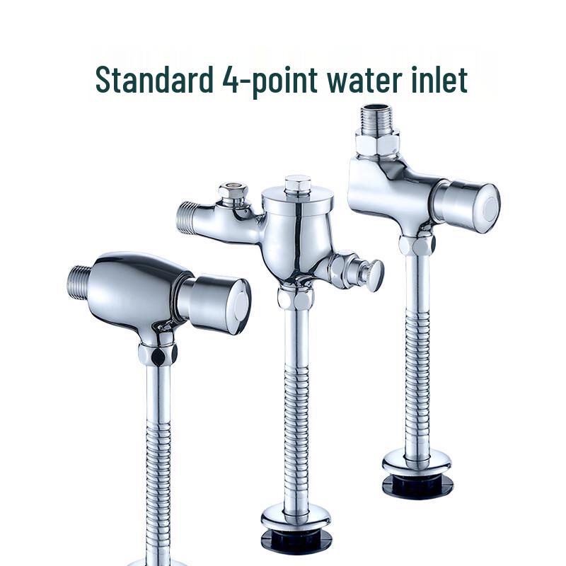 Manual Press Urinal Flush Valve