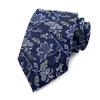 New Men's Classic Floral Dot Tie Luxury 8cm Jacquard Neck Tie Necktie For Men Business Wedding Party Daily Wear Accessory