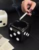 High-End Creative Ceramic Ashtray: Unique Tabletop Gift for Boyfriend, Trendy & Stylish
