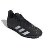 Adidas Predator Freak .4 Round Toe Lace-Up TF (Rubber Studs) Non-Slip Soccer Shoes Men Soccer Shoes Black White FY1046