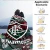 Custom Name Flamengo Team Crest Blanket Lightweight Ideal Bedding Blanket Perfect for Travel, Camping, Living Rooms, Sofas, Christmas gift