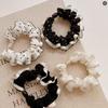 Rhinestone Pearl Elegant Large Hair Tie for Ponytails and Buns