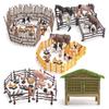 Pvc Animal Habitat Fencing Model For Diy Farm Scene And Model Collectors