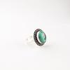 Malachite Gemstone 925 Sterling Silver Handmade Designer Ring Women Gift Jewelry RR-62-37