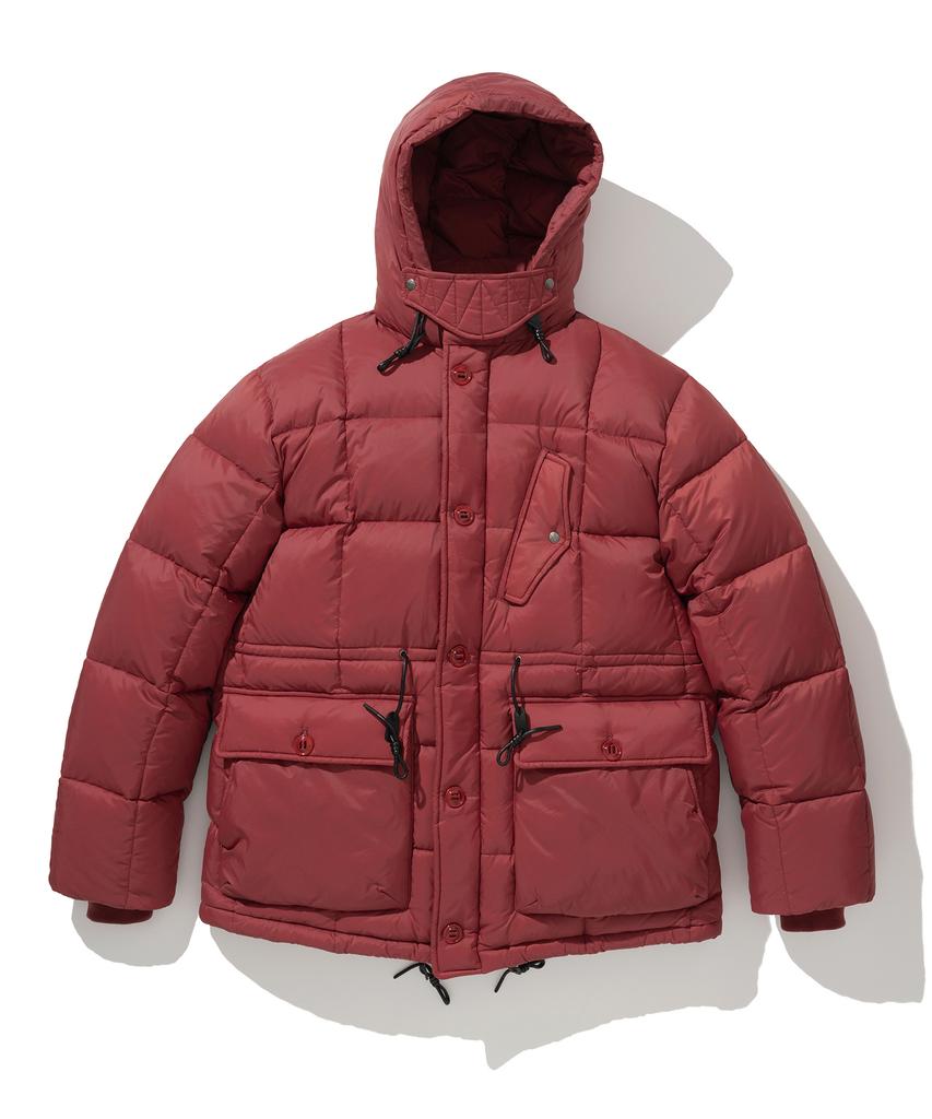 Uniform Bridge Karakoram Goose Down Parka Cherry Red
