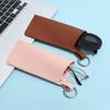 Customizable PU Portable Glasses Hanging Case for Sunglasses & Eyeglasses