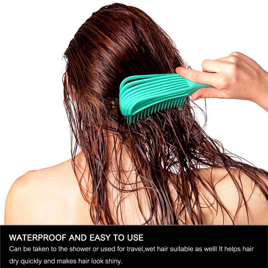 New Scalp Massage Comb Hair Brush Women Detangle Hairbrush -tie Knot Comb