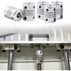 Hliníková flexibilní spojka osy Z D19XL25 pro krokové motory 3D tiskáren Velikosti hřídelí 4mm/5mm/6mm/8mm/10mm k dispozici