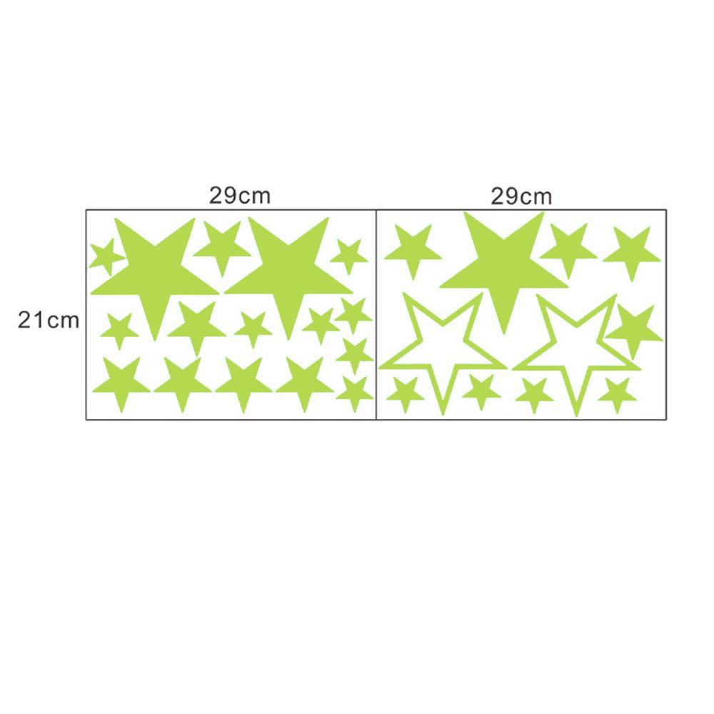 Luminous Star & Sun Fluorescent Home Decoration Wall Stickers