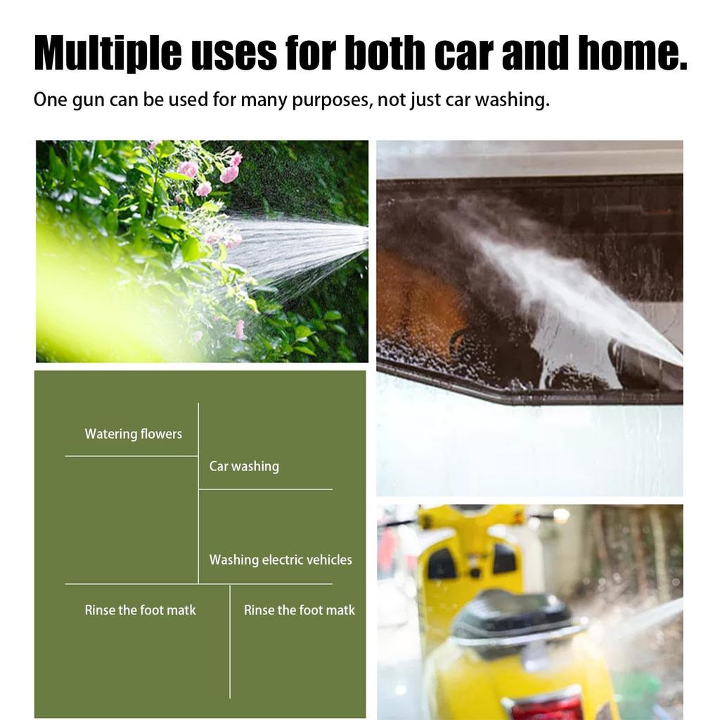 High Pressure Washer, Sprayer, Pressure Sprayer - Durable Spring Pipe with High