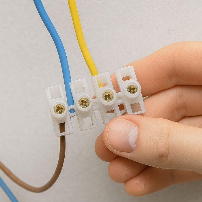 Elektrické svorkovnice - BOXELEC - Lišta 12 svorek - 6 mm - 380V - 6A - Izolační plast