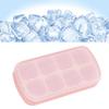 Silicone   Tray Easy Release Flexible 8   Trays  Ice Trays with Removable Lid for   Cocktail Whisky