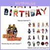 Themed Naruto Anime Birthday Party Ballon Banner Cake Topper Party Decoration
