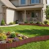 3pcs Plastic Material Decorative Fence Panels Interlocking Fence  Lawn Landscaping