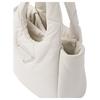Prada Enamel Triangle Logo Magnetic Closure Soft Lambskin Mini Handbag Women handbags White 1BA359_2DYI_F0009_V_OVO