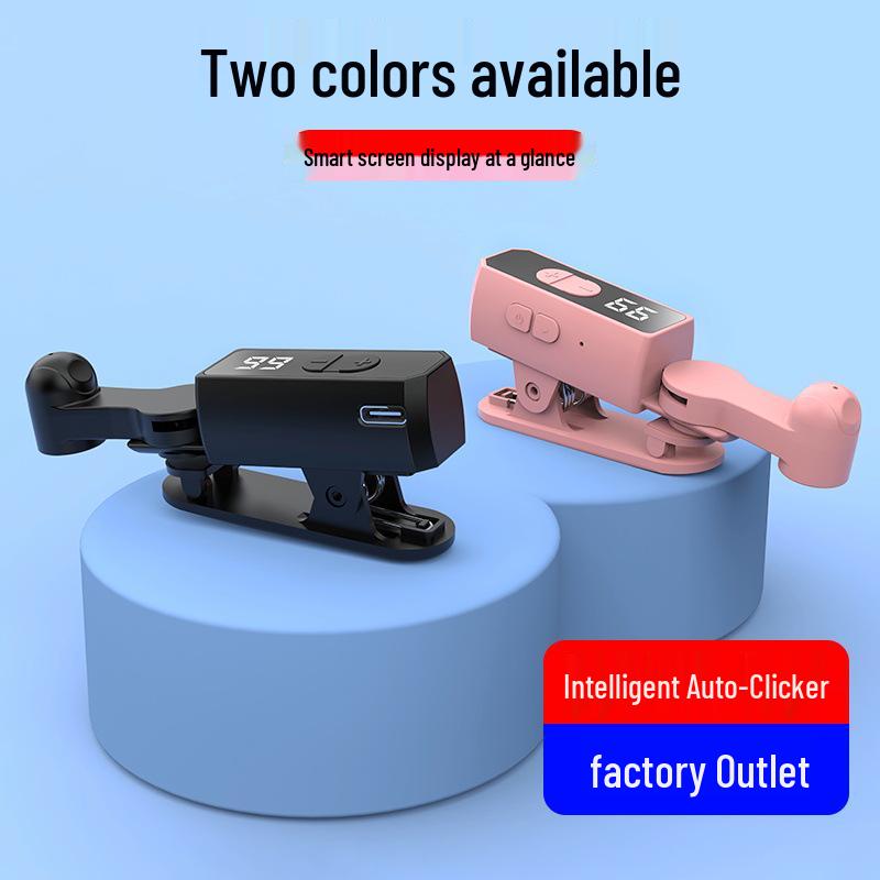 B-03 Clicker: Upgraded with Built-in Battery, Adjustable Gears, and Display Screen for Continuous Use