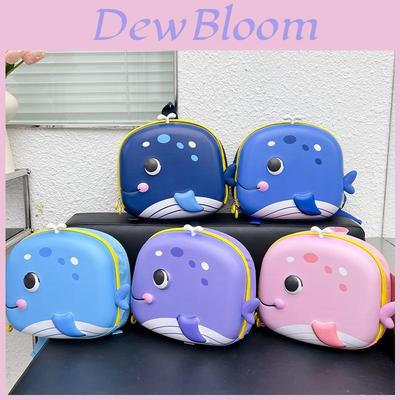 Adorable Cartoon Whale Hard Shell Kids Backpack For Boys And Girls Perfect For Kindergarten
