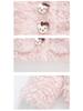 Girls' Faux Fur Fuzzy Coat - 2025 Fashionable Fleece-Lined Autumn/Winter Sweater for Children