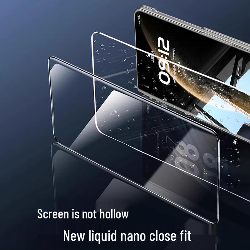 Hanno Hydrogel Skjermbeskytter for Huawei Fold-telefoner (2-pakning, Rask påføring)