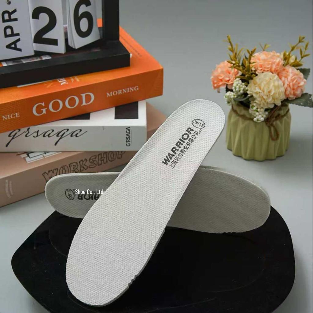 Breathable Shock-Absorbing Cotton Sports Insole for Wide Feet
