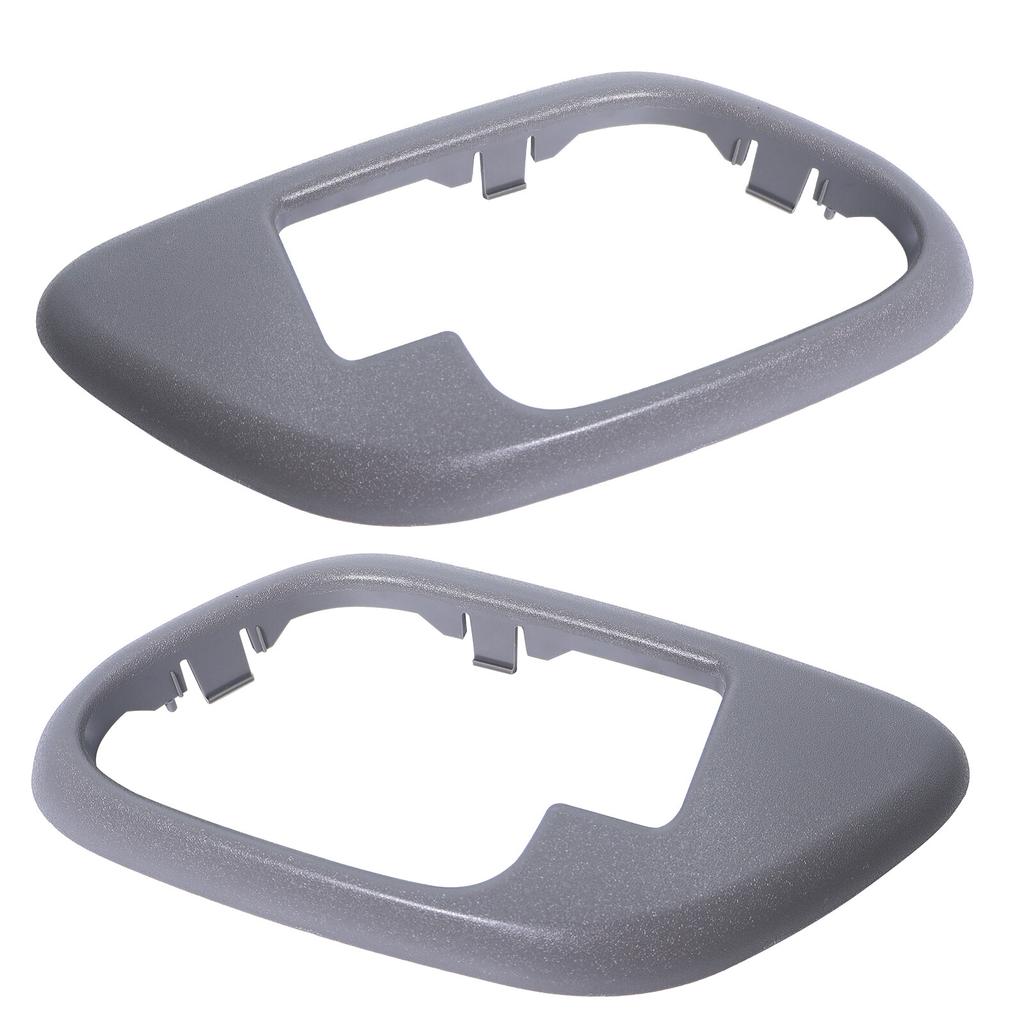 Interior Door Handle Trim Gray Pair Set For Chevy GMC Yukon C3500 C2500 Truck