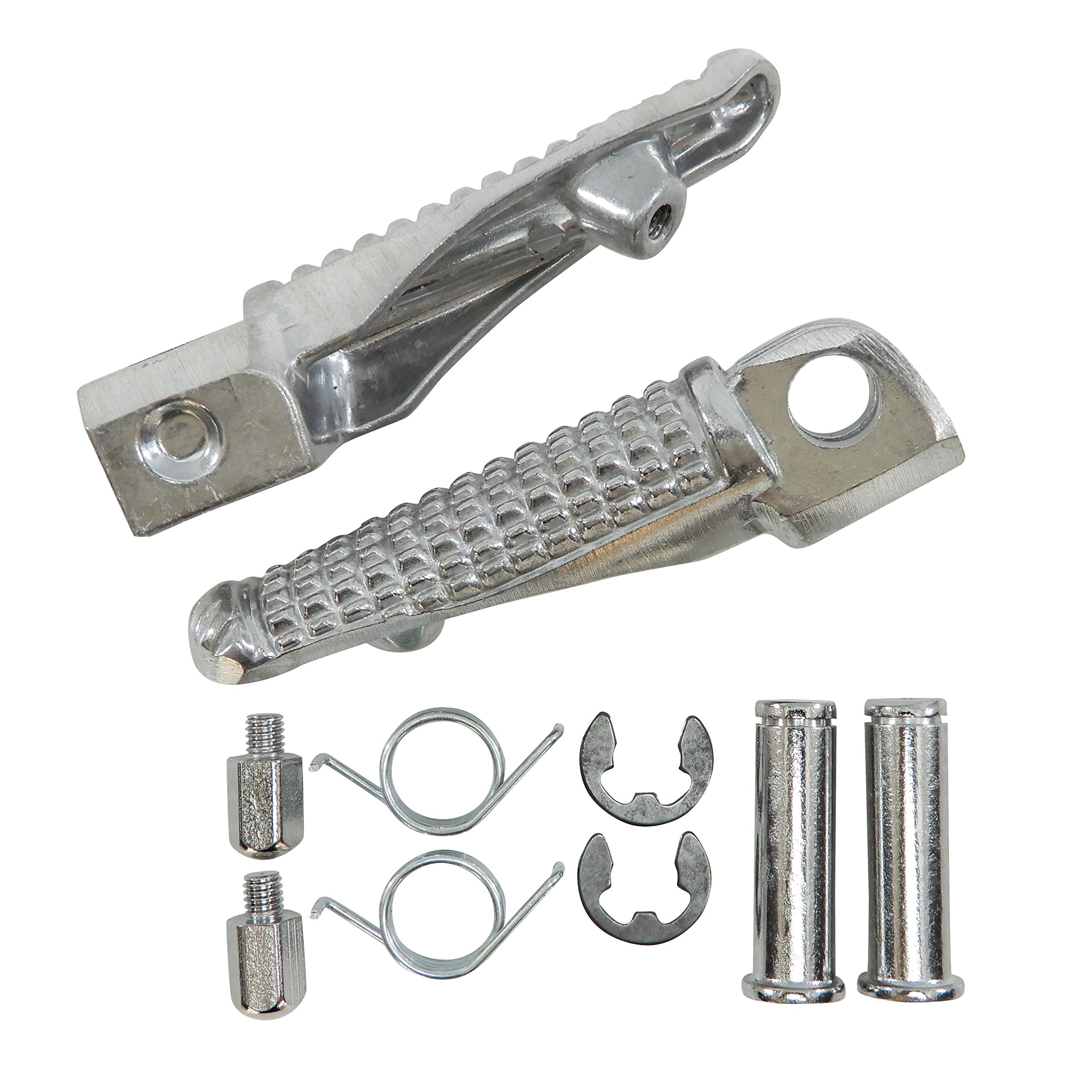 

Ager Front Step ZZR1400ZZR250ZZR400ZR-7ZRX1100ZRX1200ZRX400 Motorcycle Silver