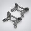 2 Pieces RC Car Shock Mount with Open-Frame Design Alloy Shock-Mounting Bracket
