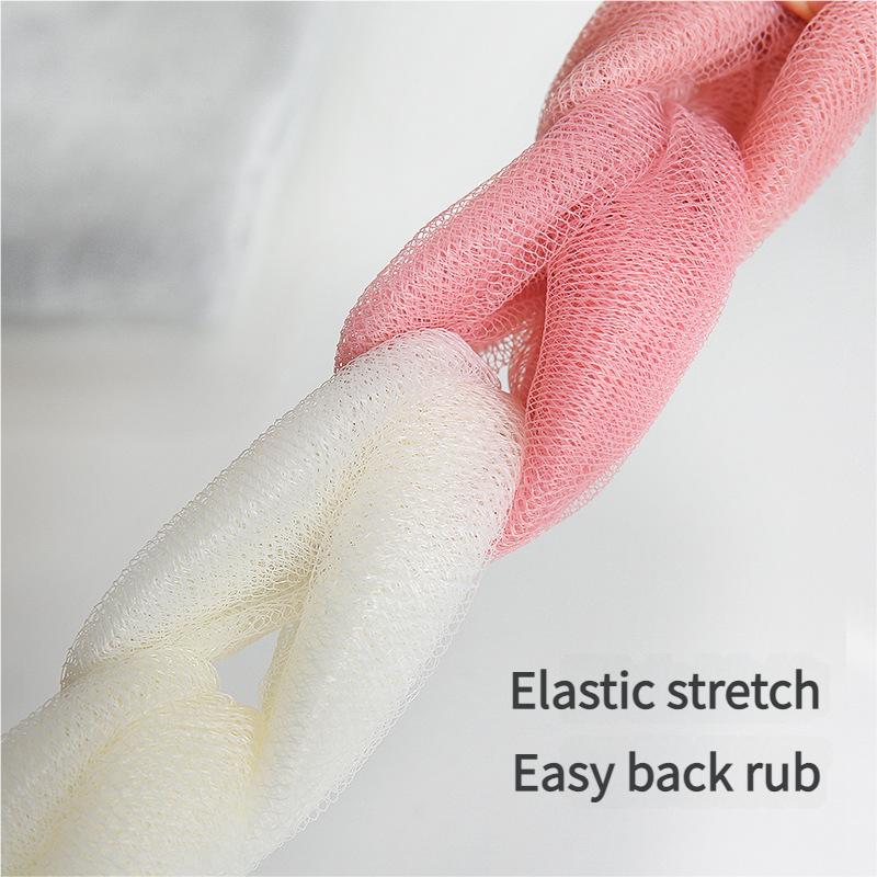 Bubble Bath Scrubber Towel for Back Scrubbing Large Size for Men and Women High-Quality, Non-Shedding Dual-Purpose Bathing Tool